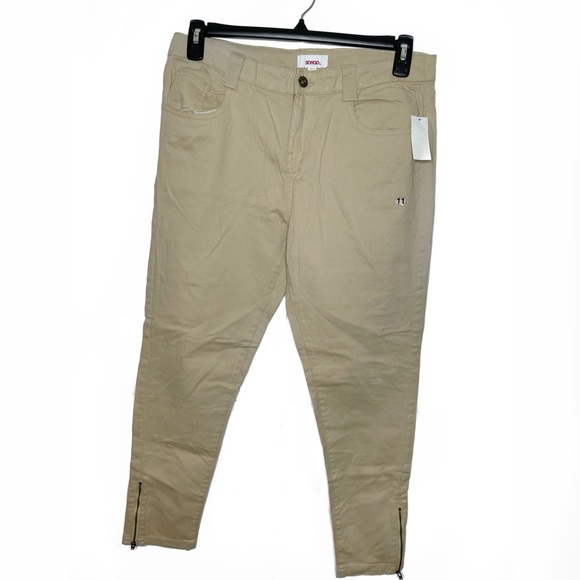 BONGO Khaki Ankle Pants - Picture 1 of 7